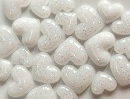 Resin Fine Glitter Mini Hearts Table Scatter